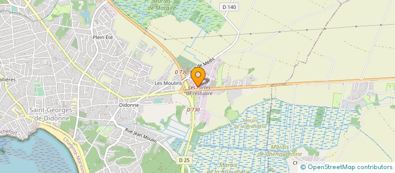 localisation de l'entreprise VIMEX DISTRIBUTION FRANCE à SAINT-GEORGES-DE-DIDONNE