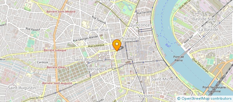 localisation de l'entreprise VIMEX SARL à BORDEAUX