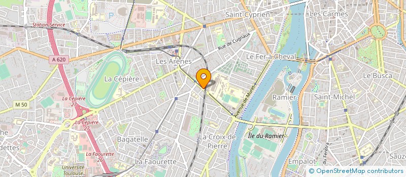 localisation de l'entreprise VIMEXCOM à TOULOUSE