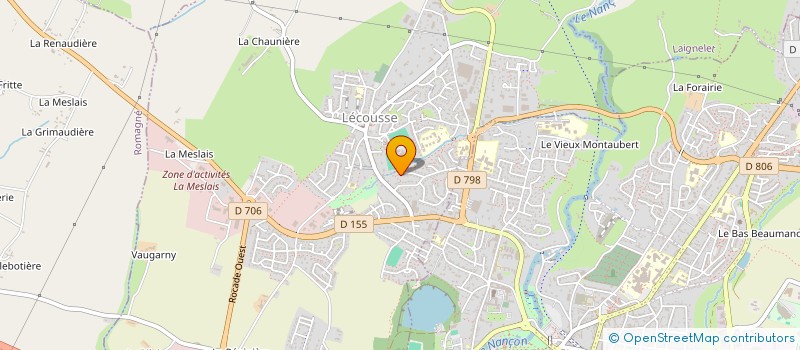 localisation de l'entreprise VIMIANIMMO  LECOUSSE