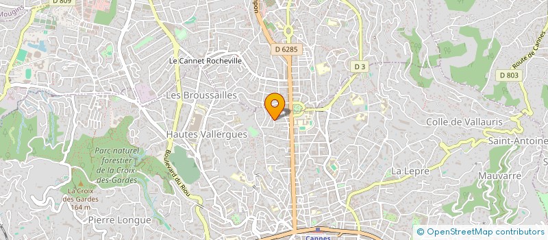 localisation de l'entreprise VIMM à CANNES