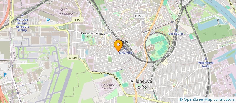 localisation de l'entreprise VIMMO  ORLY