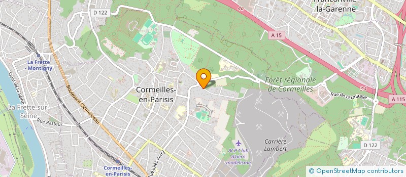 localisation de l'entreprise VIMMO 95  CORMEILLES-EN-PARISIS