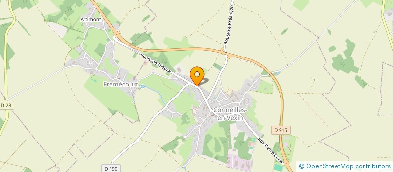 localisation de l'entreprise VIMMOVI  CORMEILLES-EN-VEXIN