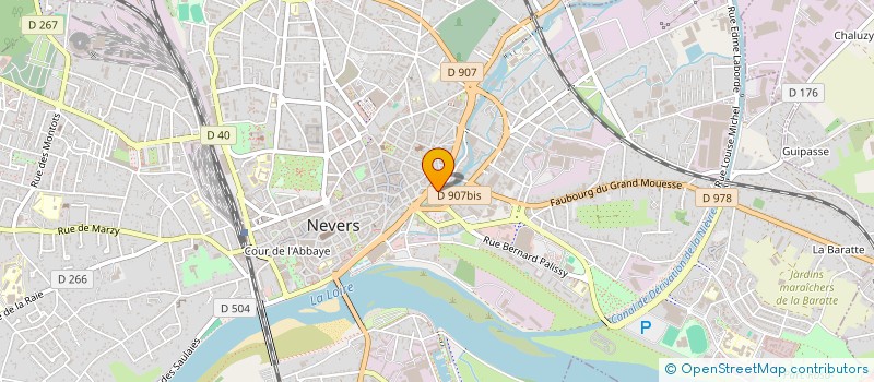localisation de l'entreprise VIMO AUTOMOBILE à NEVERS