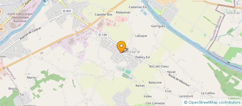 localisation de l'entreprise VIMOCE  MONTAYRAL