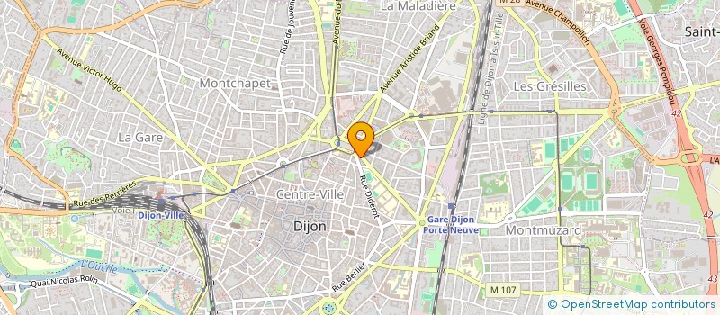 localisation de l'entreprise VIMONT PONDERAM à DIJON