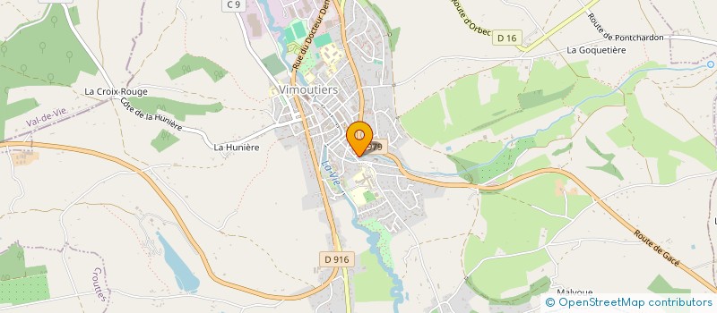 localisation de l'entreprise VIMOUTIERS COORDINATION SANTE à VIMOUTIERS