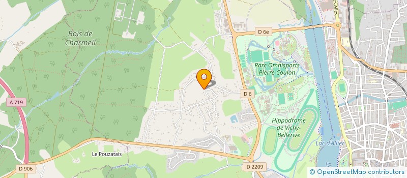 localisation de l'entreprise VIMPEX  BELLERIVE SUR ALLIER