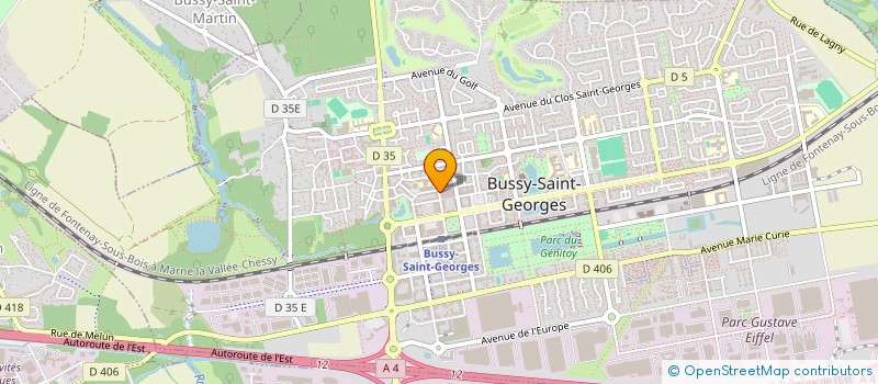 localisation de l'entreprise VIMPI CONSULTING à BUSSY-SAINT-GEORGES