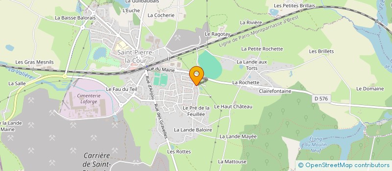 localisation de l'entreprise VIMTEL IMMO  SAINT-PIERRE-LA-COUR