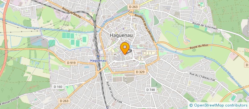 localisation de l'entreprise VIN C I  HAGUENAU