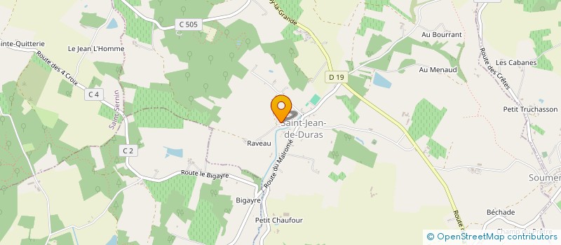 localisation de l'entreprise VIN CENT  SAINT-JEAN-DE-DURAS
