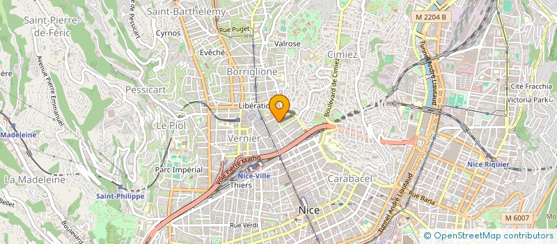 localisation de l'entreprise VIN DE TERRE à NICE
