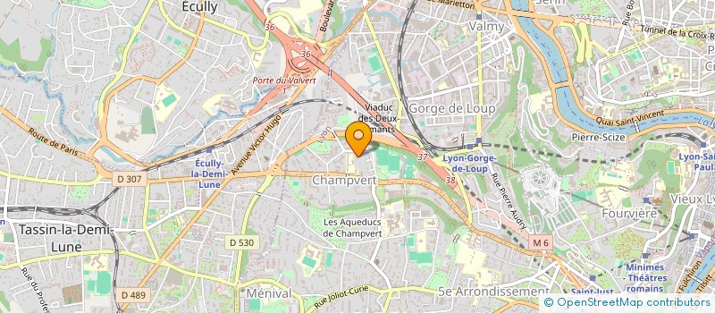localisation de l'entreprise VIN'ECOM à LYON