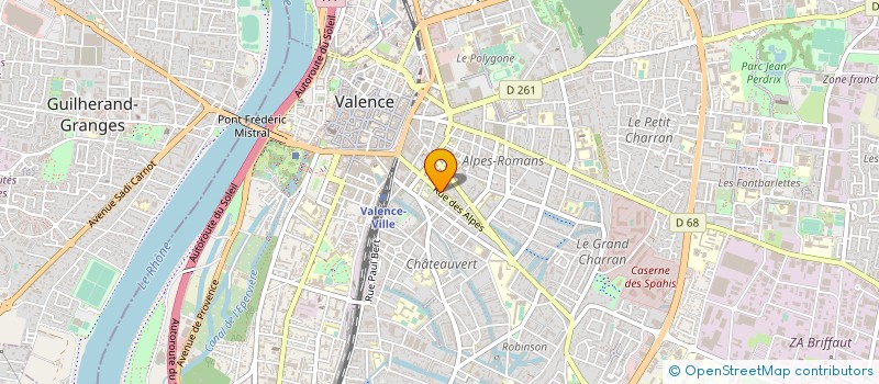 localisation de l'entreprise VIN ECONOMIE CONSEIL à VALENCE