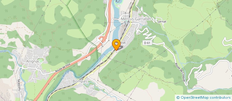 localisation de l'entreprise VIN ET COMPAGNIE à MERCUS-GARRABET