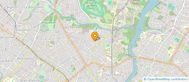localisation de l'entreprise VIN ET RESONANCE à NANTES