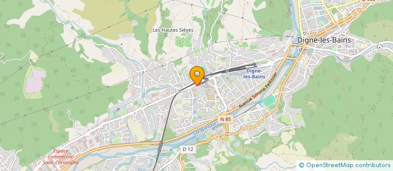 localisation de l'entreprise VIN ET TERROIR D'ICI  DIGNE-LES-BAINS