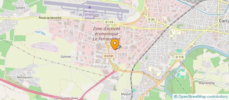 localisation de l'entreprise VIN'S ELECTRO  CARCASSONNE