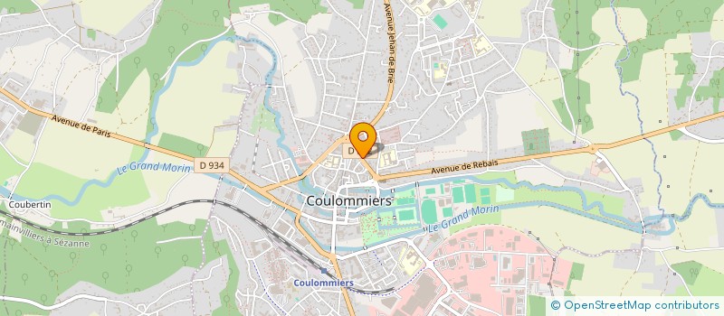 localisation de l'entreprise VIN-TECH à COULOMMIERS