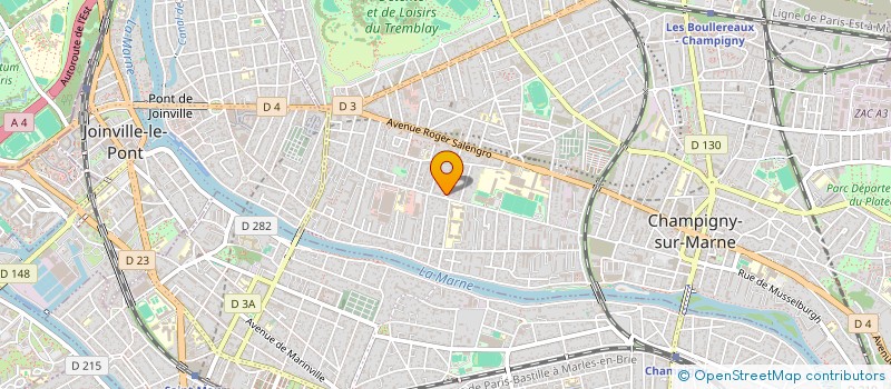 localisation de l'entreprise VIN & VOUS  CHAMPIGNY-SUR-MARNE