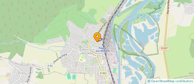 localisation de l'entreprise VINA  PAGNY-SUR-MOSELLE