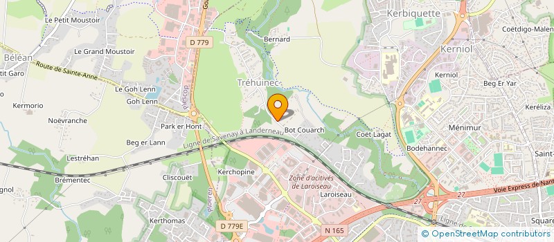 localisation de l'entreprise VINA CONSULTING à VANNES