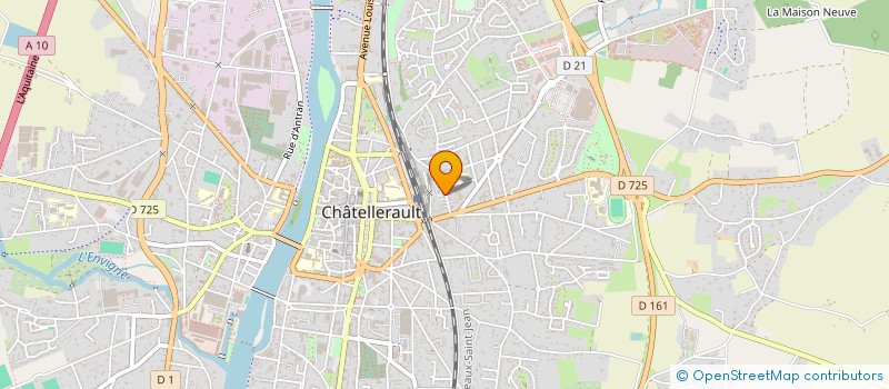 localisation de l'entreprise VINA GROUP à CHATELLERAULT