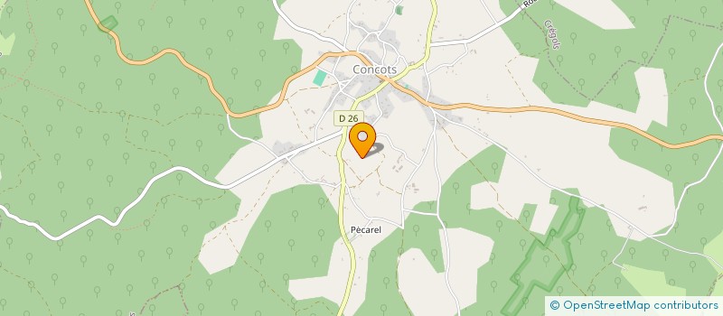 localisation de l'entreprise VINAGROU  CONCOTS