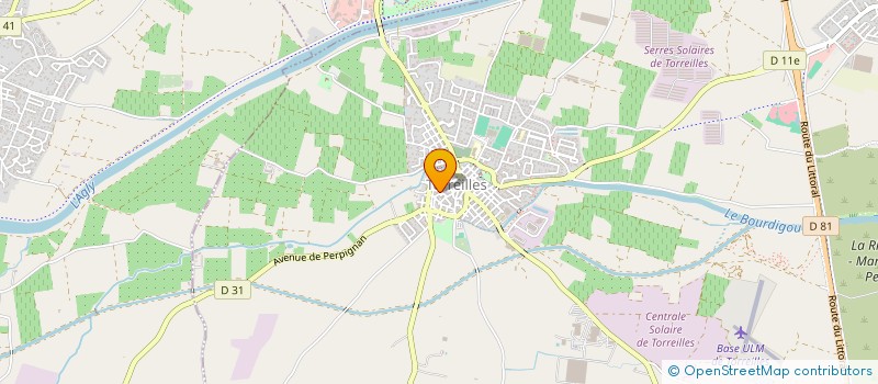 localisation de l'entreprise VINAIGRERIE ARTISANALE DU ROUSSILLON  TORREILLES