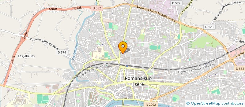 localisation de l'entreprise VINAIGRERIE NIMOISE PROVENCE LANGUEDOC à ROMANS-SUR-ISERE