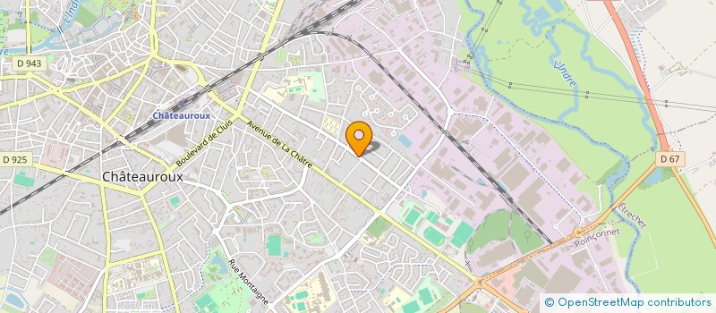 localisation de l'entreprise VINAIS à CHATEAUROUX