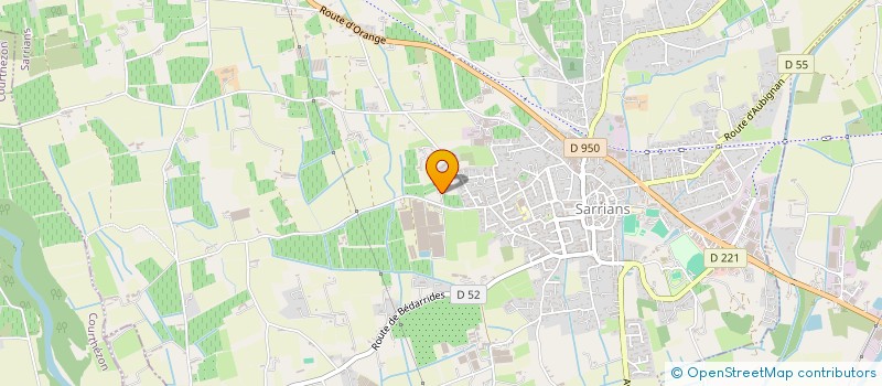 localisation de l'entreprise VINALGUI  SARRIANS