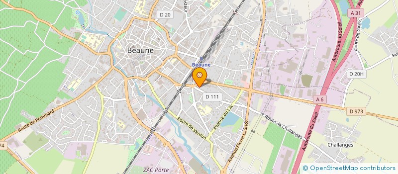 localisation de l'entreprise VINALIST à BEAUNE