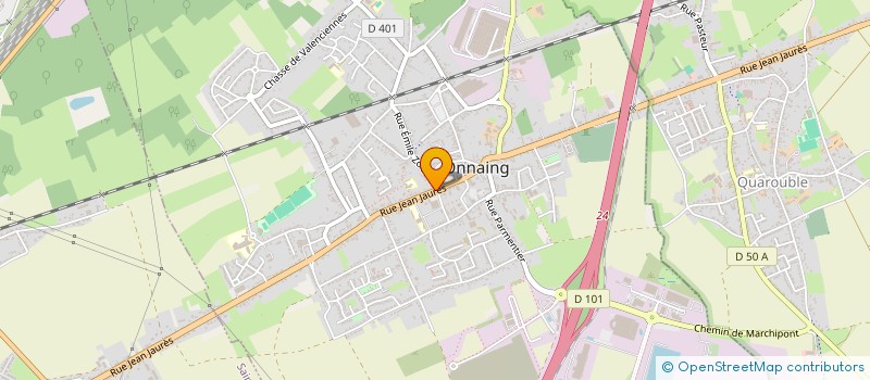 localisation de l'entreprise VINAPRIX  ONNAING