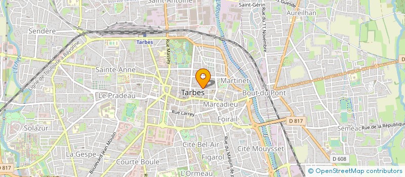 localisation de l'entreprise VINAS ELIANE  TARBES