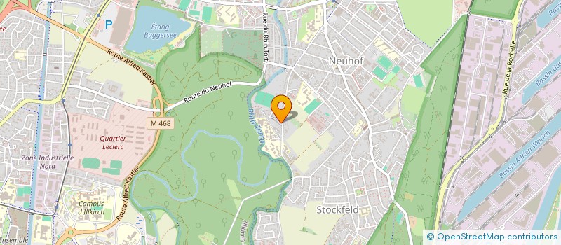 localisation de l'entreprise VINASHOP à STRASBOURG