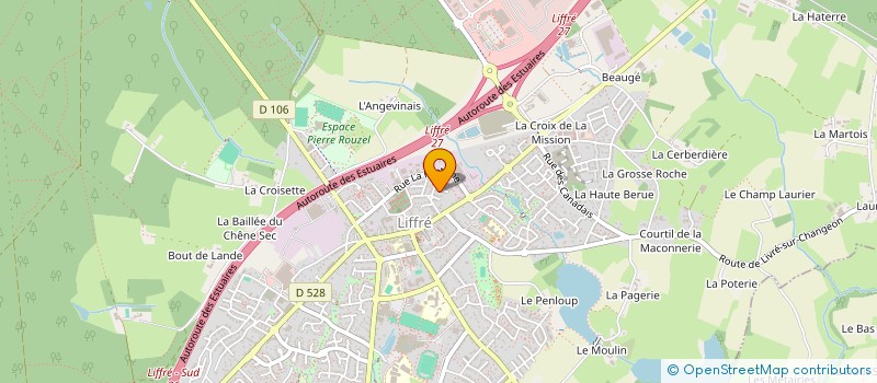 localisation de l'entreprise VINATIER  LIFFRE