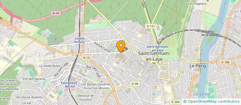 localisation de l'entreprise VINATIER MONTEIL  SAINT-GERMAIN-EN-LAYE