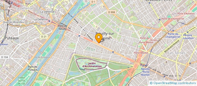 localisation de l'entreprise VINATILLE à NEUILLY-SUR-SEINE
