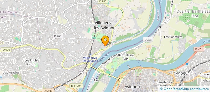 localisation de l'entreprise VINAUGNI  VILLENEUVE-LES-AVIGNON