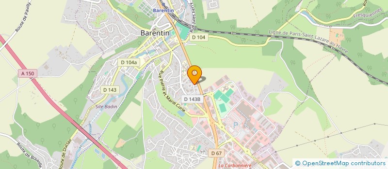 localisation de l'entreprise VINAYAK INVEST  ROUEN