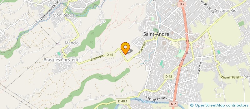 localisation de l'entreprise VINAYAKA  SAINT-ANDRE