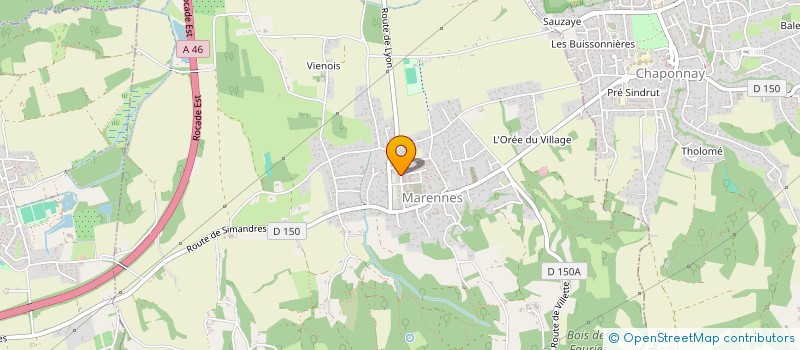 localisation de l'entreprise VINBRICE  MARENNES