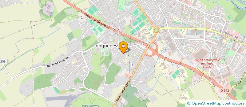 localisation de l'entreprise VINC - EXPRESS  LONGUENESSE