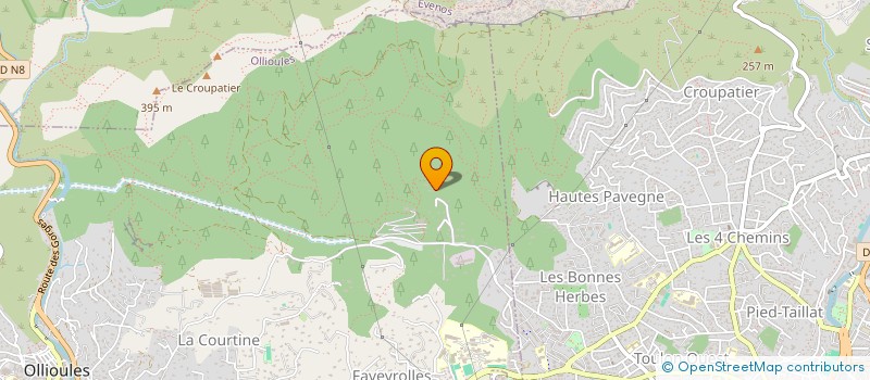 localisation de l'entreprise VINC SOCIEDAD  OLLIOULES