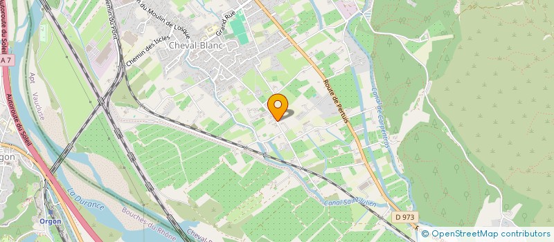 localisation de l'entreprise VINCA  CHEVAL-BLANC