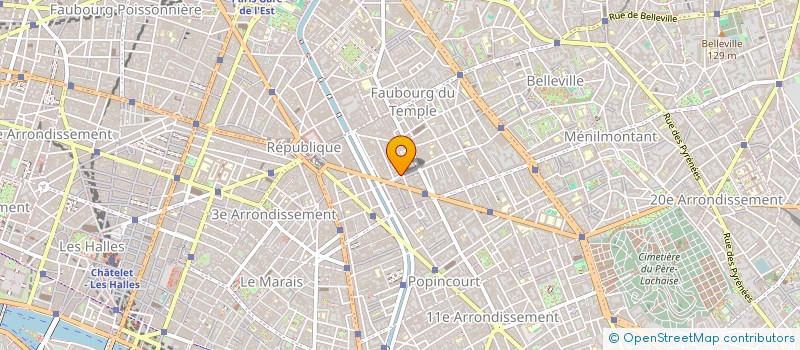 localisation de l'entreprise VINCA MAJOR  PARIS