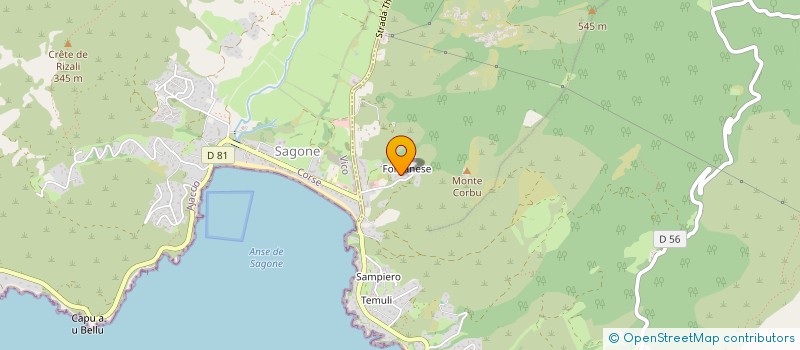 localisation de l'entreprise VINCE  COGGIA